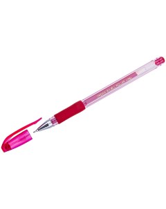 Ручка гелевая Hi Jell Needle Grip HJR 500RNB красная 0 7 мм 1 шт Crown