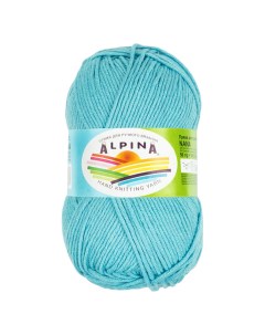 Пряжа Nana 15 яркий голубой Alpina