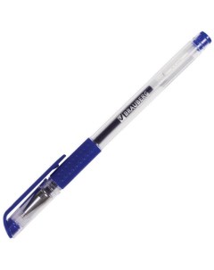 Ручка гелевая Number One 141193 синяя 0 5 мм 1 шт Brauberg