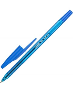 Ручка шариковая Slim синяя 0 5 мм 1 шт Attache