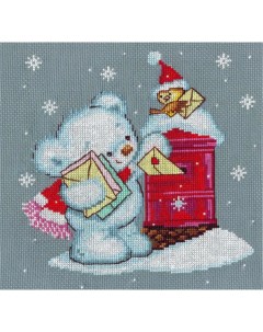 Набор для вышивания Письма Деду Морозу 19х20 см Nitex