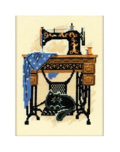 Набор для вышивания Швейная машинка Риолис