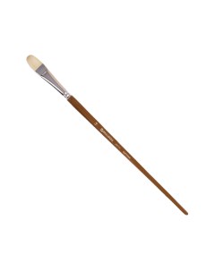 Кисть художественная профессиональная CLASSIC щетина овальная 18 длинная ручка Brauberg