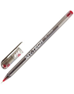 Ручка шариковая My Tech 143384 красная 0 7 мм 1 шт Pensan