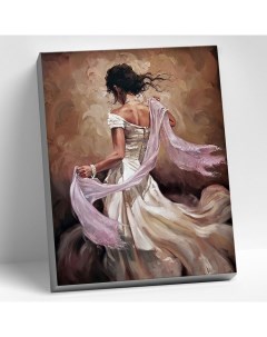 Картина по номерам 40 x 50 см Фламенко 14 цветов Molly