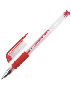 Ручка гелевая Everyday 141824 красная 0 5 мм 1 шт Staff