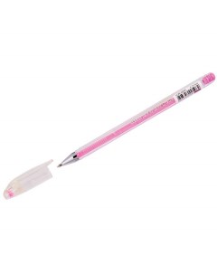 Ручка гелевая Hi Jell Pastel 290188 розовая 0 8 мм 12 штук Crown