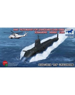 Сборная модель Bronco 1 350 HMS 29 Victorious Submarine NB5015 Bronco models