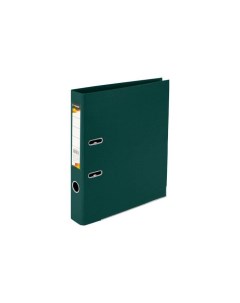 Папка регистратор INFORMAT 55 мм двухстор PVC зелен съемн мех карман д маркир этикет Informat