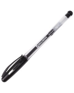 Ручка гелевая Geller 141180 черная 0 5 мм 1 шт Brauberg
