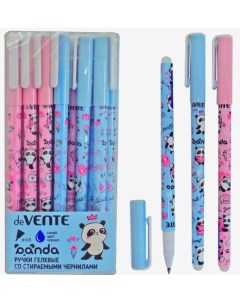 Ручка гелевая Пиши стирай Panda синяя 0 5мм с ластиком цвет в ассортименте Devente