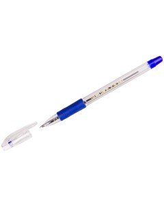 Ручка шариковая LV 707 синяя 0 7 мм 1 шт Crown