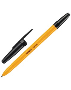 Ручка шариковая Economy 1113839 черная 0 5 мм 1 шт Attache