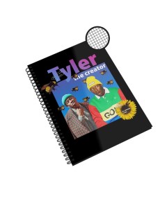 Блокнот Tyler The Creator Тайлер OFWGKTA NP MZTC5 A4 2 A4 48л в клетку Сувенирshop