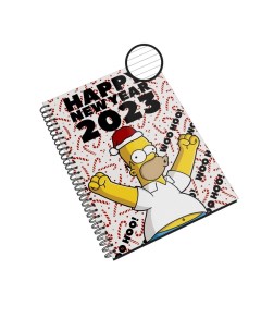 Блокнот The Simpsons Симпсоны 2023 NP NY2 A5 3 A5 48л в линейку Каждому своё