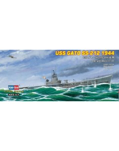 Сборная модель 1 700 USS Gato SS 212 1944 87013 Hobbyboss