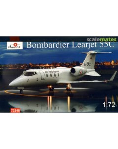 Сборная модель 1 72 Самолет Bombardier Learjet 55C 72348 Amodel