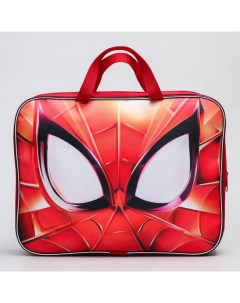 Папка Человек паук Spider Man с ручками текстильная А4 350 х 270 х 70 мм Marvel
