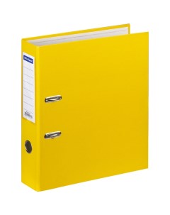 Папка регистратор 270117 А4 70 мм желтая Officespace