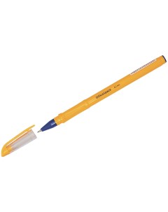 Ручка шариковая OfficeSpace Orange синяя 0 7мм на масляной основе 7 шт Спейс