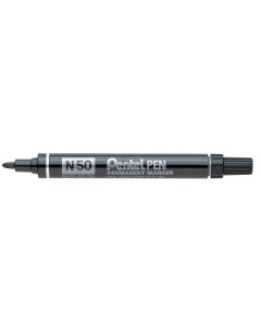 Маркер перманентный Pen черный 4 3 мм N50 A Pentel
