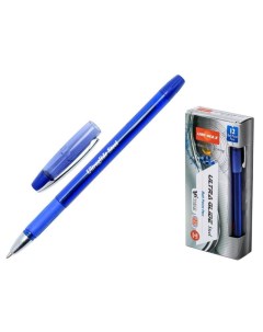 Ручка шариковая Ultra Glide Steel 722476 синяя 1 мм 1 шт Unimax