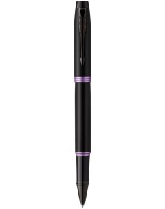 Ручка роллер IM Vibrant Rings T315 CW2172950 Amethyst Purple PVD F черн черн по Parker