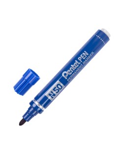 Маркер перманентный Pen синий 4 3 мм N50 C Pentel
