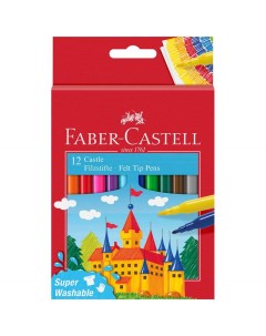 Набор фломастеров Замок арт 315947 12 цв х 5 упак Faber-castell
