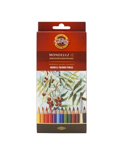 Карандаши цветные Mondeluz 2 8 мм 12 цветов Koh-i-noor