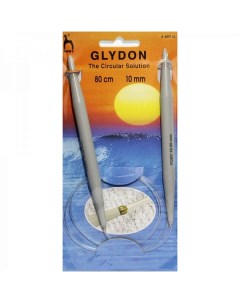 Спицы круговые Glydon 10 мм 80 см пластик Pony