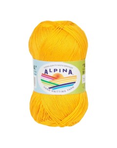 Пряжа Xenia 014 желтый Alpina