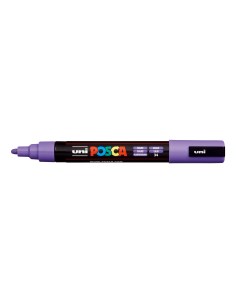 Маркер Uni POSCA PC 5M 1 8 2 5мм овальный сиреневый lilac 34 Uni mitsubishi pencil
