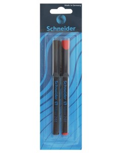 Набор маркеров для CD 244 2 а черный красный Schneider