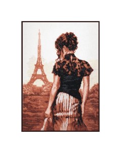 Набор для вышивания Прогулка по Парижу Палитра
