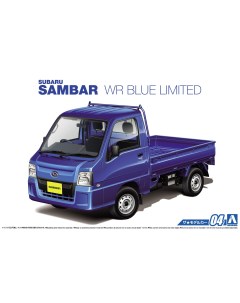 Сборная модель 1 24 Сборная модель Subaru TT2 Sambar WR Blue Limited 11 05828 Aoshima
