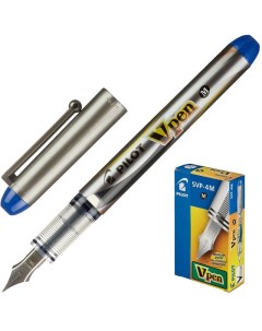 Ручка перьевая одноразовая SVP 4M V Pen синие чернила 0 58мм Pilot