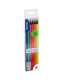 Набор цветных карандашей 6 цв арт 297247 5 наборов Berlingo