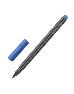 Ручка капиллярная 143317 синяя Faber-castell