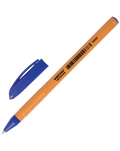 Ручка шариковая 143221 синяя 0 7 мм 1 шт Офисмаг