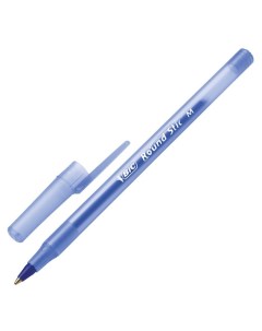 Ручка шариковая Round Stic Classic пишущий узел 1 мм цвет чернил синий Bic
