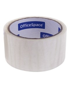 Клейкая лента упаковочная 40 м х 48 мм прозрачная Officespace