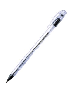 Ручка шариковая Oil Jell черная 0 7мм штрих код 12шт Crown