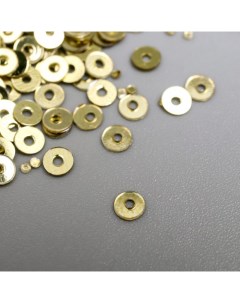 Пайетки 3 мм 10 гр золото Zlatka