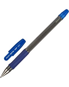Ручка шариковая BPS GP М резин манжет синяя Япония 3шт Pilot
