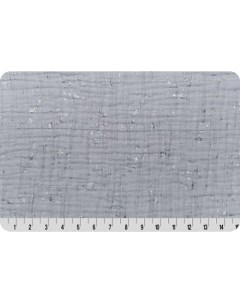 Ткань марлевка Embrace metallic 100х125 см Shannon fabrics