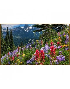 Алмазная мозаика Весна в горах 65 50 см 45 цветов Милато