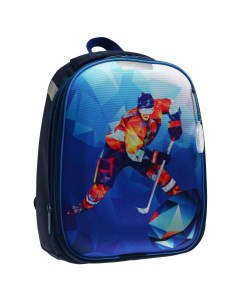 Рюкзак каркасный школьный Хоккей 37 х 28 х 19 см Calligrata