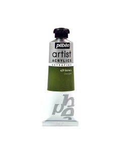 Краска художественная Artist Acrylics extra fine 4 37 мл золотисто зеленый Pebeo