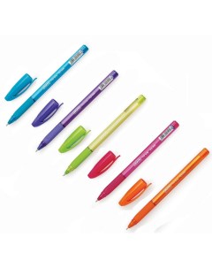 Ручка шариковая неавтоматическая масляная Glide Trio Grip синяя 0 5 мм 722461 Attache